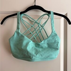 Lululemon Athletica Mint Green Crop Top